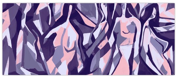 Slika - Abstraktne ženske (120x50 cm)