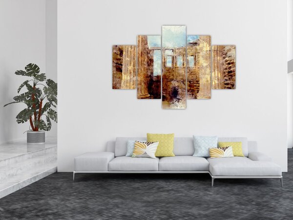 Slika - Érechthéion, Atene, Grčija (150x105 cm)