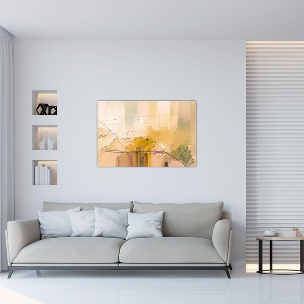 Slika - Abstrakcija, oljna slika (90x60 cm)