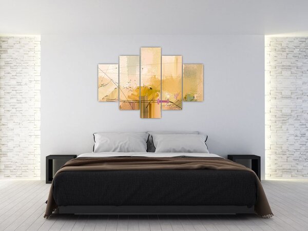 Slika - Abstrakcija, oljna slika (150x105 cm)