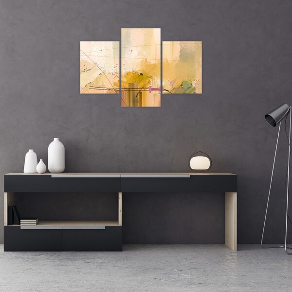 Slika - Abstrakcija, oljna slika (90x60 cm)