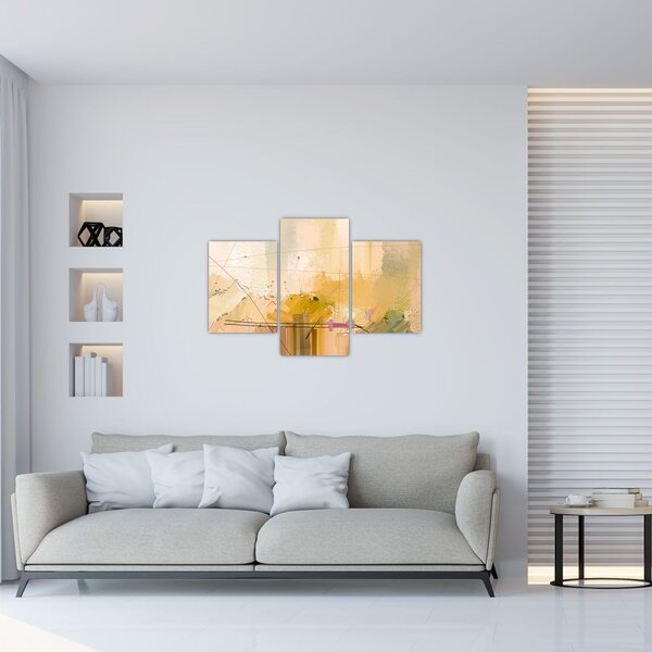 Slika - Abstrakcija, oljna slika (90x60 cm)