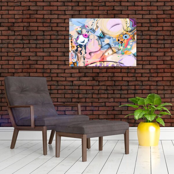 Slika - Pravljična abstrakcija (70x50 cm)