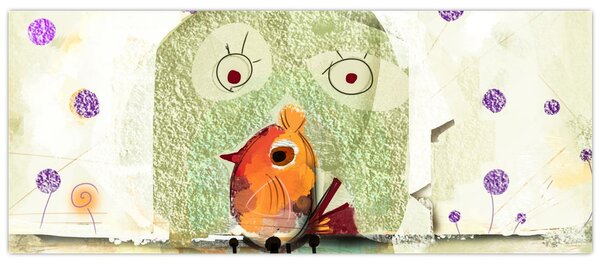 Slika - Duša ptice (120x50 cm)