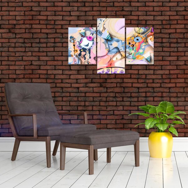 Slika - Pravljična abstrakcija (90x60 cm)