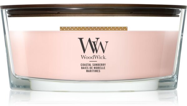 Woodwick Coastal Sunberry mirisna svijeća s drvenim fitiljem 453.6 g