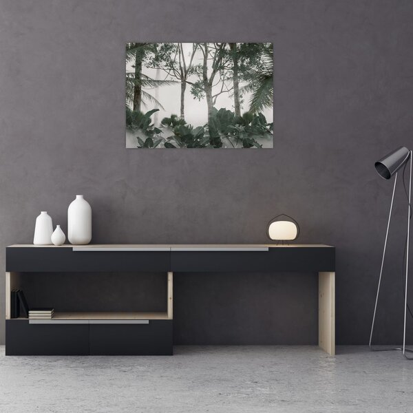 Slika - Džungla v jutranji megli (70x50 cm)