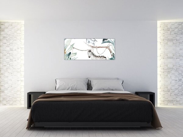 Slika - Eksotične živali (120x50 cm)