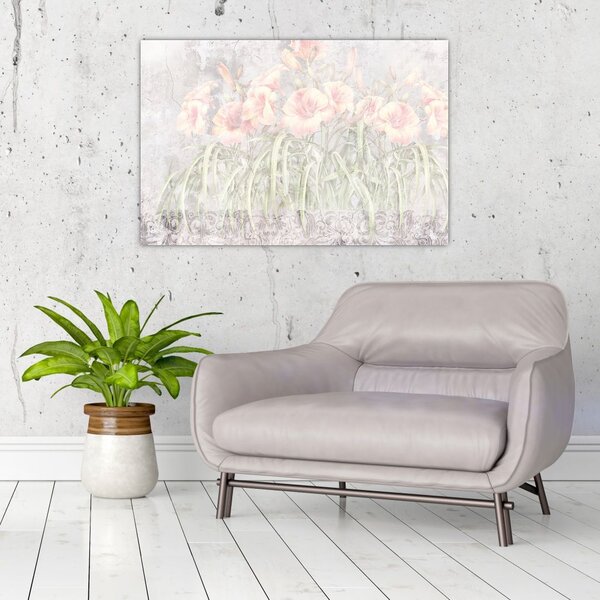 Slika - Freska lilij (90x60 cm)
