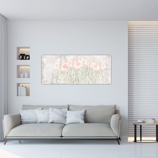 Slika - Freska lilij (120x50 cm)