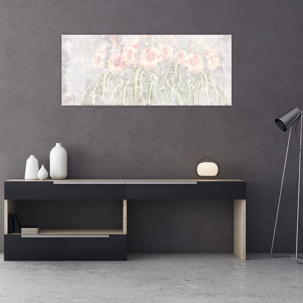 Slika - Freska lilij (120x50 cm)