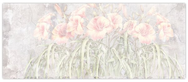 Slika - Freska lilij (120x50 cm)