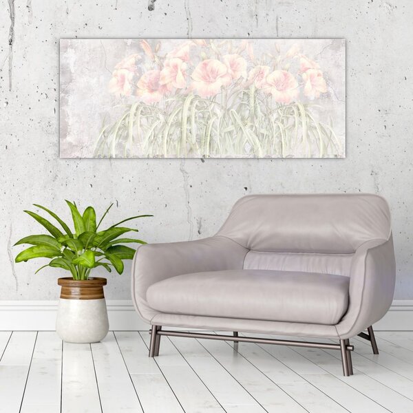 Slika - Freska lilij (120x50 cm)