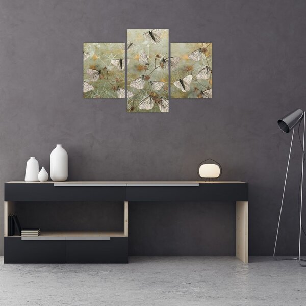 Slika - Vintage metulji (90x60 cm)