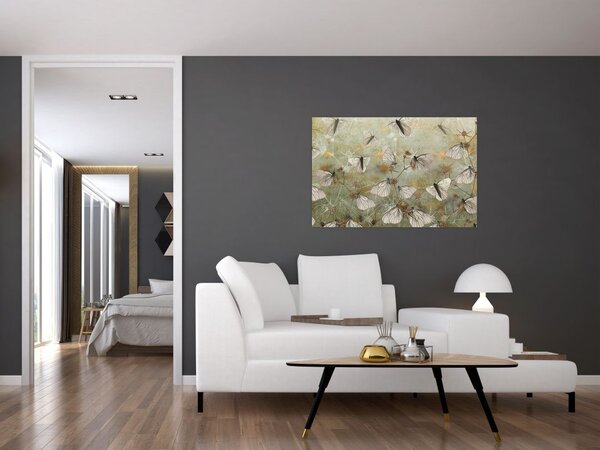 Slika - Vintage metulji (90x60 cm)