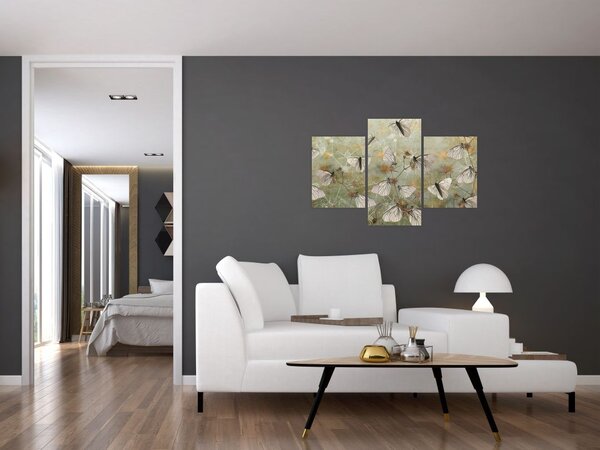 Slika - Vintage metulji (90x60 cm)