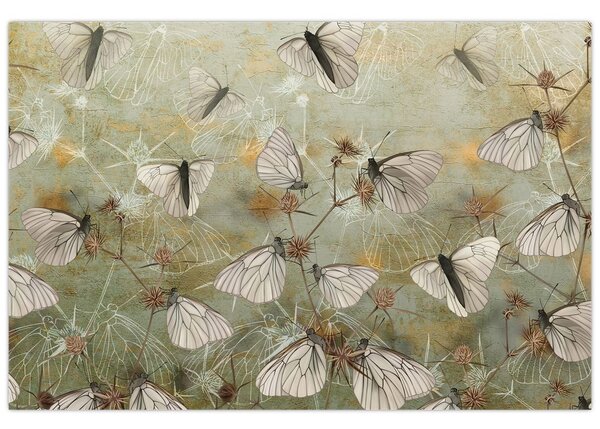 Slika - Vintage metulji (90x60 cm)