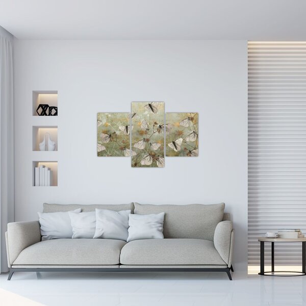Slika - Vintage metulji (90x60 cm)