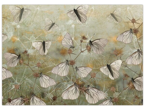 Slika - Vintage metulji (70x50 cm)