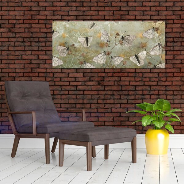 Slika - Vintage metulji (120x50 cm)