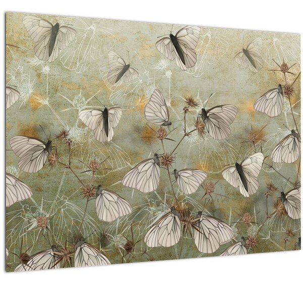 Slika - Vintage metulji (70x50 cm)