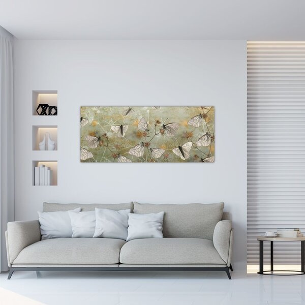 Slika - Vintage metulji (120x50 cm)