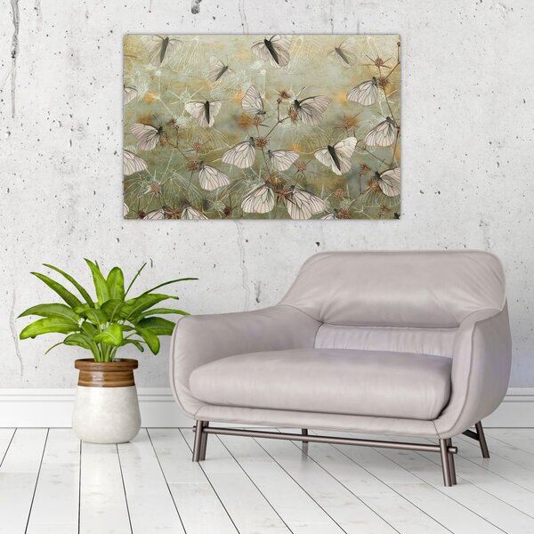 Slika - Vintage metulji (90x60 cm)