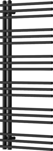 Mexen Neptun dekorativni kupaonski radijator 1200 x 500 mm, 456 W, crni - W101-1200-500-00-70
