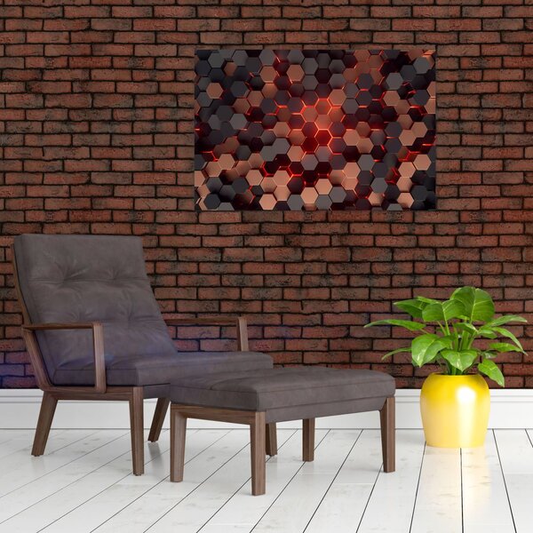 Slika - Futuristična abstrakcija (90x60 cm)