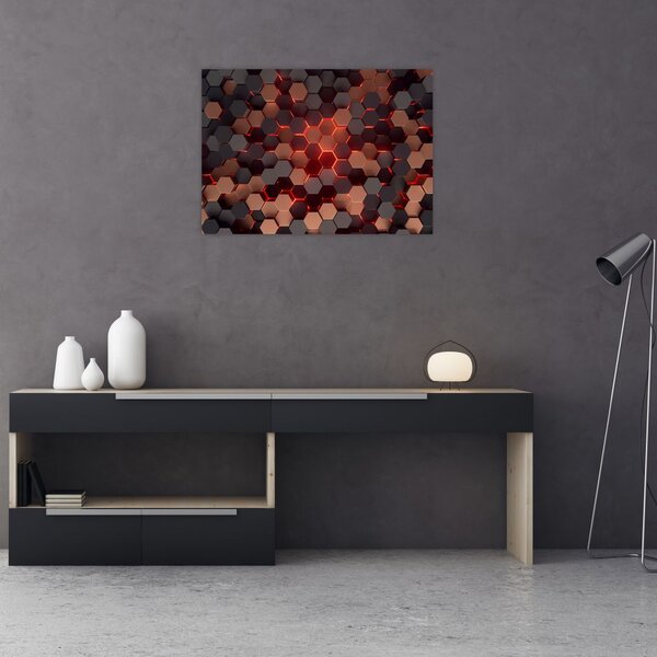 Slika - Futuristična abstrakcija (70x50 cm)