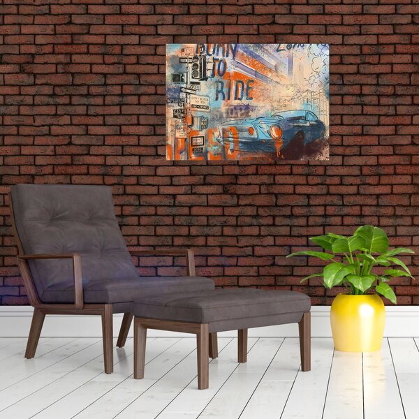 Slika - Rojen za jahanje (70x50 cm)