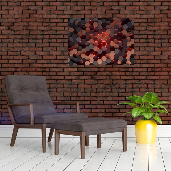Slika - Futuristična abstrakcija (70x50 cm)