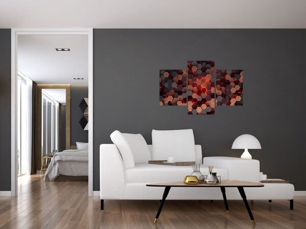 Slika - Futuristična abstrakcija (90x60 cm)