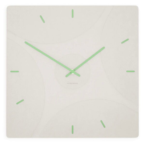 Zidni sat Luxhora Quadriva White 11 boja