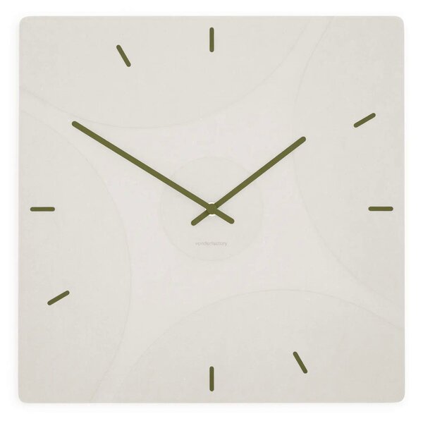 Zidni sat Luxhora Quadriva White 11 boja