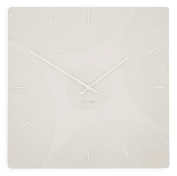 Zidni sat Luxhora Quadriva White 11 boja