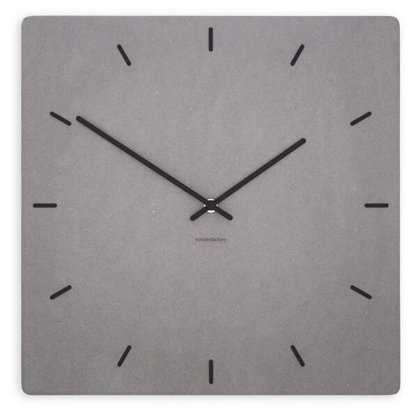 Zidni sat Luxhora Pura Square Light Grey 11 boja