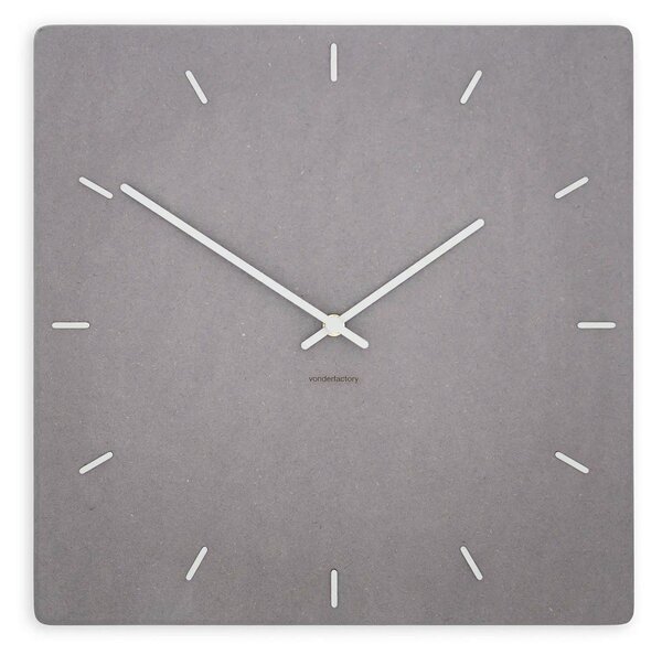 Zidni sat Luxhora Pura Square Light Grey 11 boja