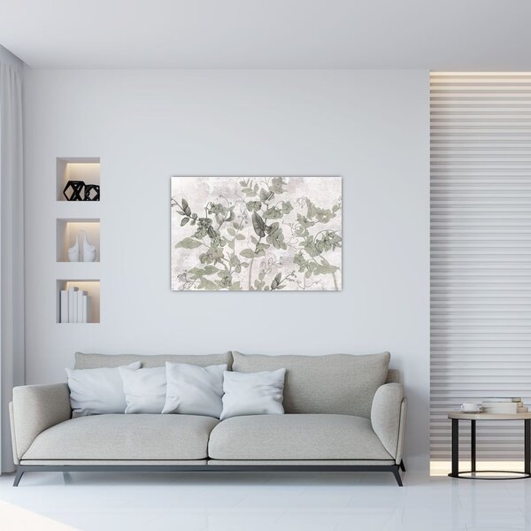 Slika - Rastline v mavcu (90x60 cm)