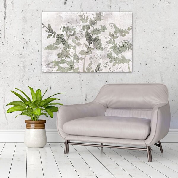 Slika - Rastline v mavcu (90x60 cm)