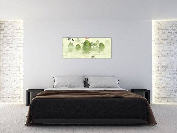 Slika - Dolina Zelenih gora (120x50 cm)