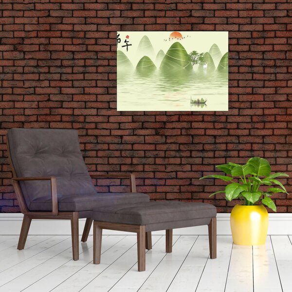 Slika - Dolina Zelenih gora (70x50 cm)