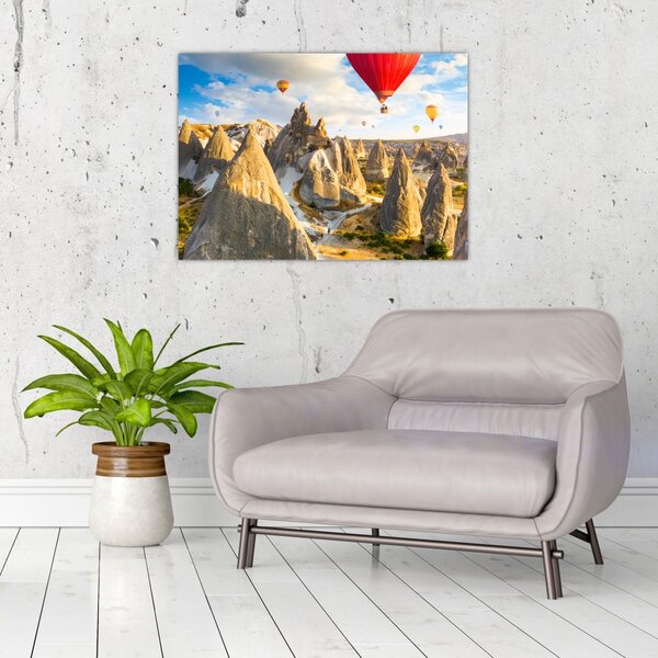 Slika - Baloni na vroč zrak (70x50 cm)