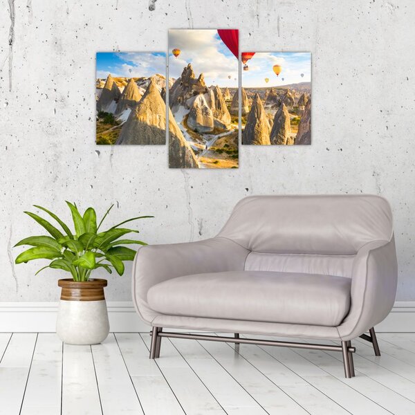 Slika - Baloni na vroč zrak (90x60 cm)