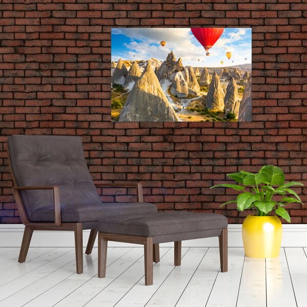 Slika - Baloni na vroč zrak (90x60 cm)