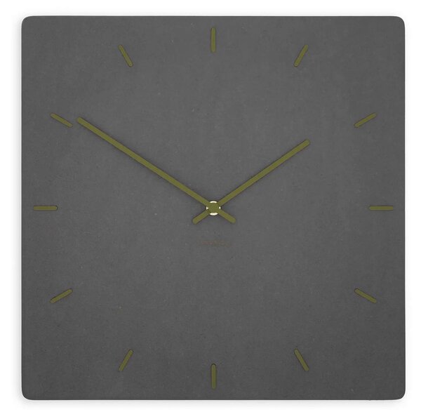 Zidni sat Luxhora Pura Square Black 11 boja