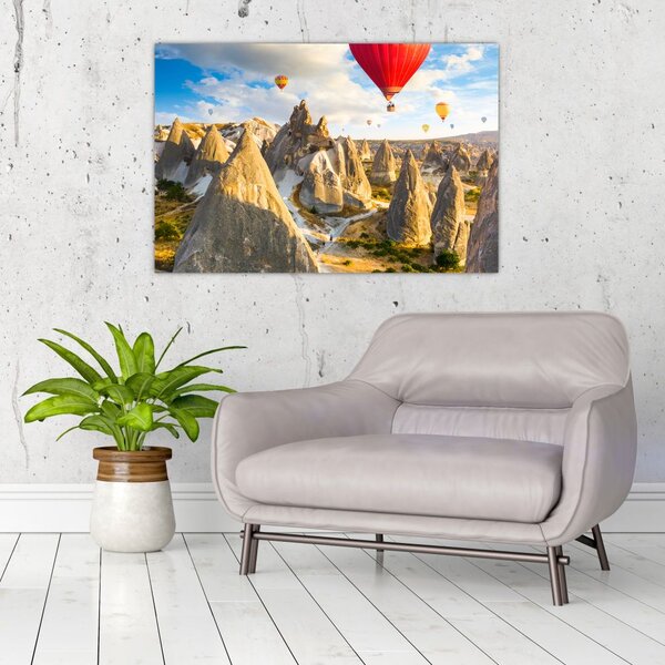 Slika - Baloni na vroč zrak (90x60 cm)