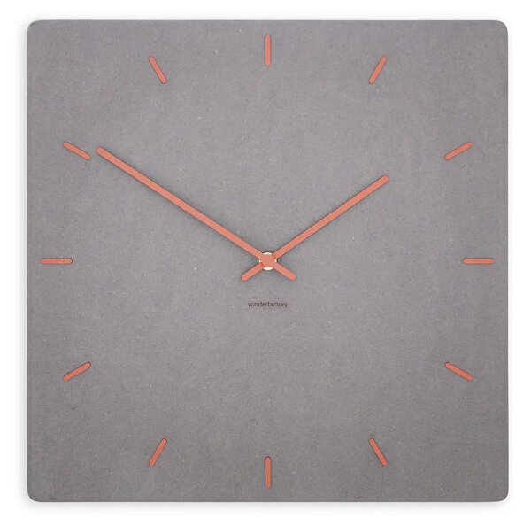 Zidni sat Luxhora Pura Square Light Grey 11 boja