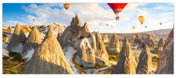 Slika - Baloni na vroč zrak (120x50 cm)