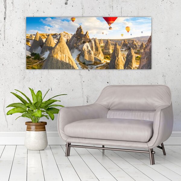 Slika - Baloni na vroč zrak (120x50 cm)